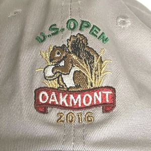 U.S. Open Golf Oakmont 2016 USGA Member Adjustable Strapback Hat Squirrel